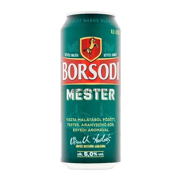 Borsodi Mester 0,5l DOB (5%)