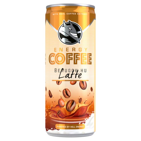 Hell Energy Coffe Latte 250ml