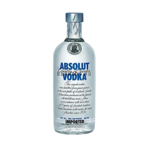 Absolut Blue Vodka 0,5l (40%)