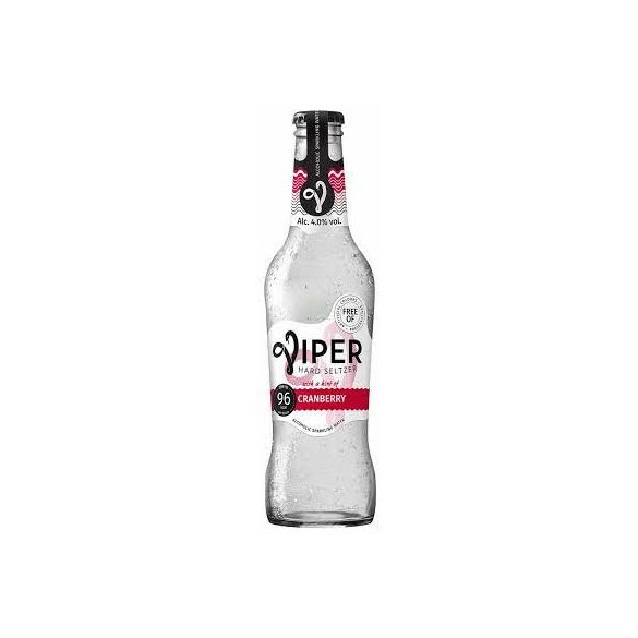 Viper Hard Seltzer Cranberry 0,33 PAL (4%)